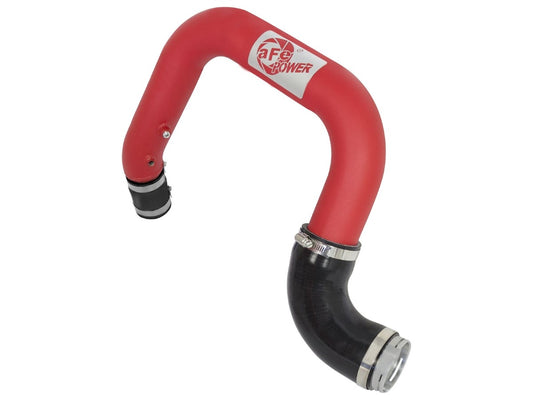 aFe 46-20268-R BladeRunner 2-1/2 IN Aluminum Hot Charge Pipe Red