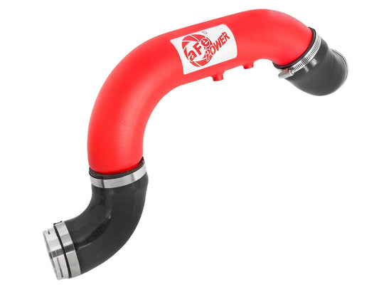aFe 46-20269-R BladeRunner 3 IN Aluminum Cold Charge Pipe Red