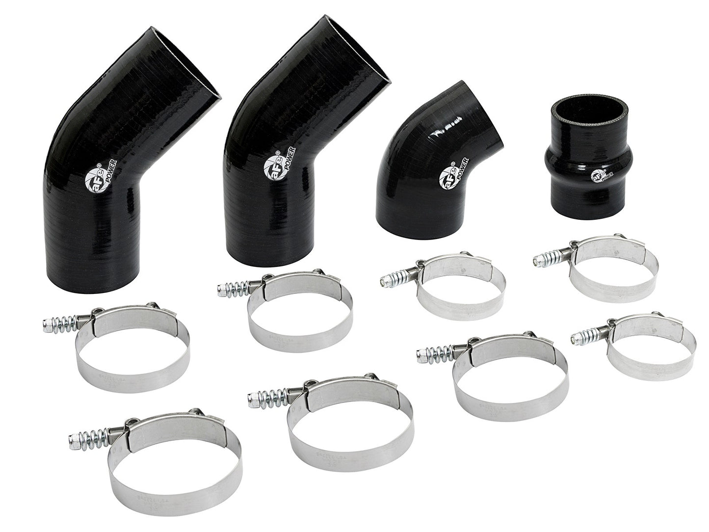 aFe 46-20280AA BladeRunner Intercooler Couplings &amp; Clamps Kit - aFe GT Series Intercooler &amp; aFe Tubes