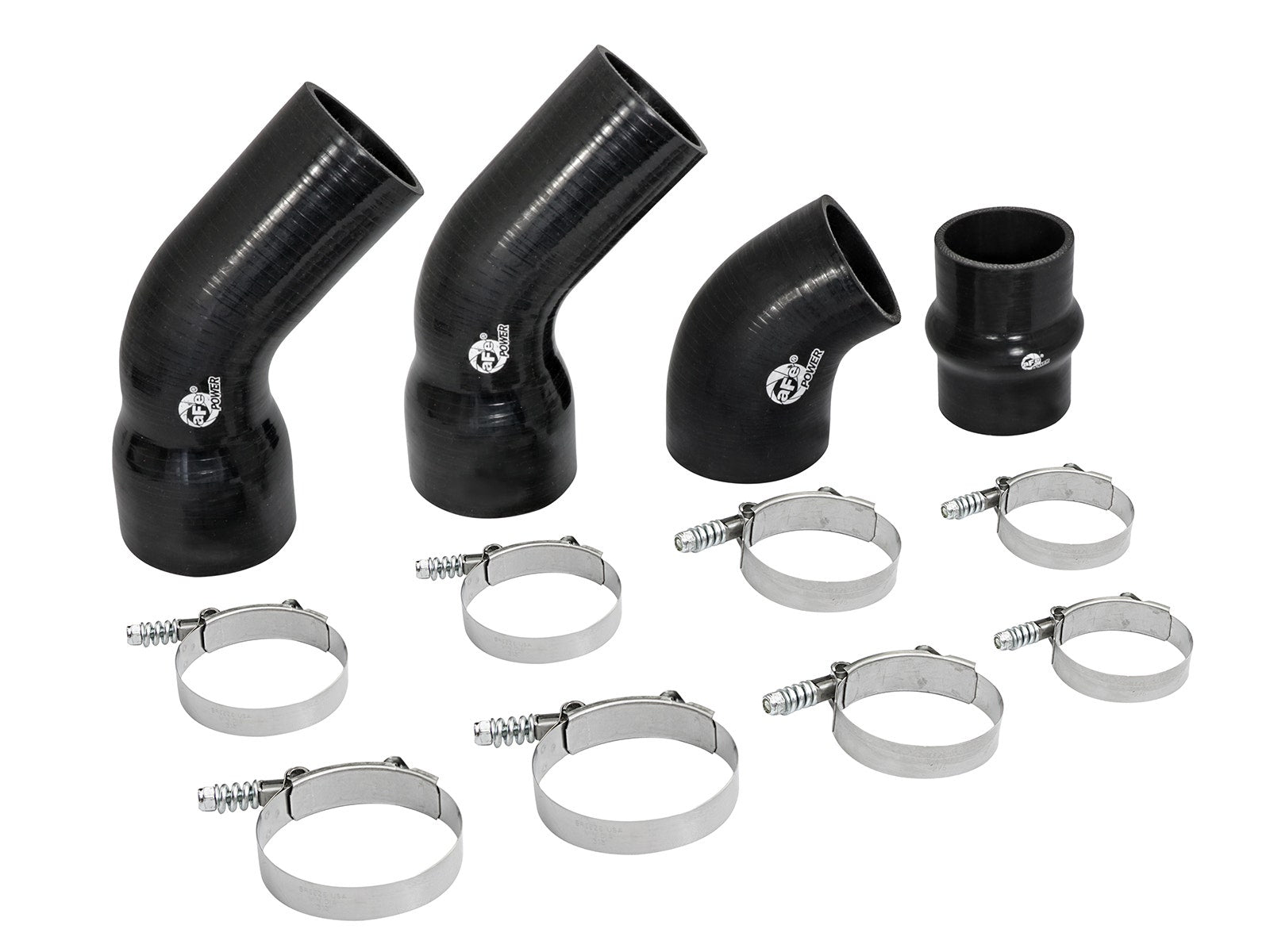 aFe 46-20280AS BladeRunner Intercooler Couplings &amp; Clamps Kit - Factory Intercooler &amp; aFe Tubes