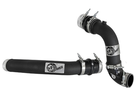 aFe 46-20314-B BladeRunner 3 IN Aluminum Hot and Cold Charge Pipe Kit Black
