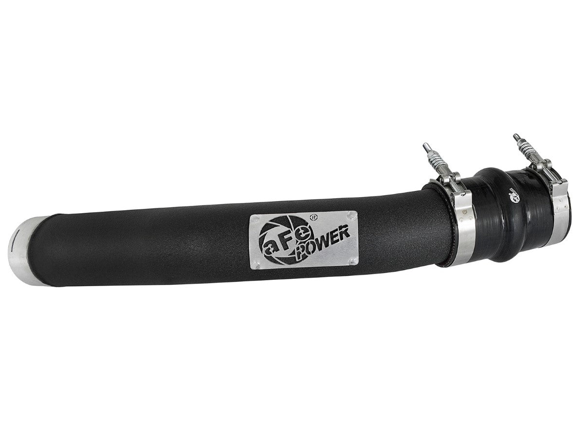 aFe 46-20318-B BladeRunner 3 IN Aluminum Hot Charge Pipe Black