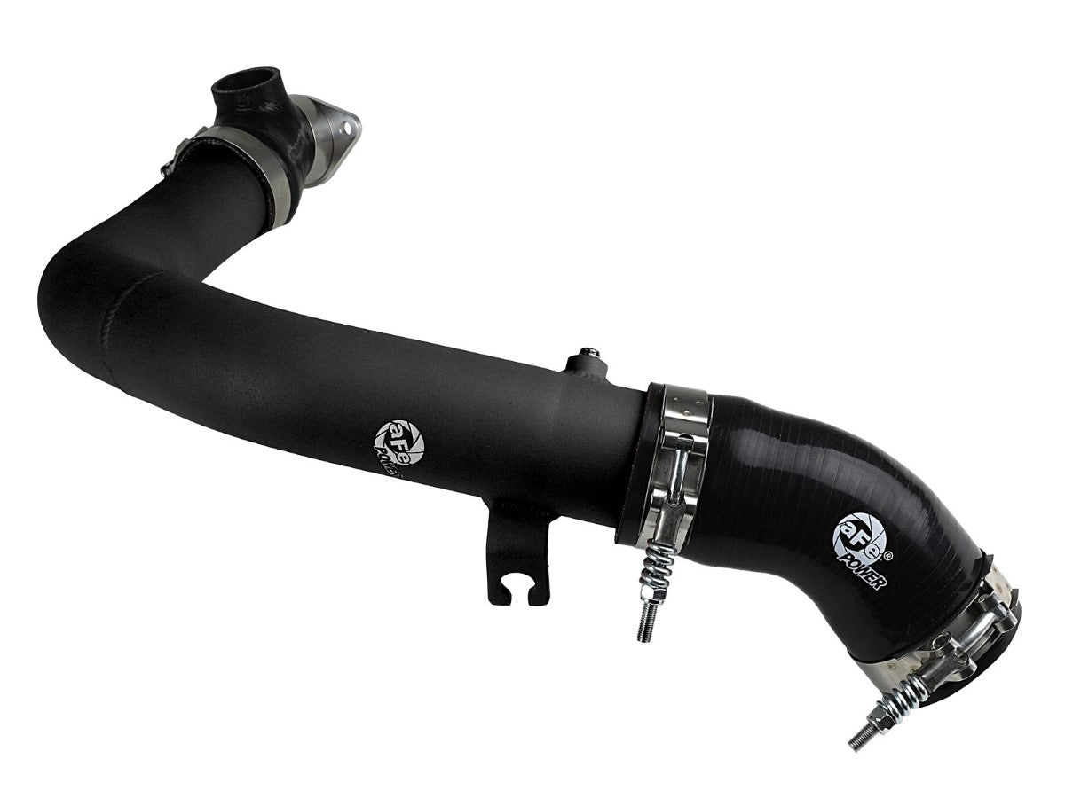 aFe 46-20378-B BladeRunner 2-1/2 IN Aluminum Hot Charge Pipe Black