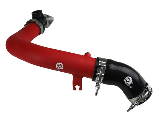 aFe 46-20378-R BladeRunner 2-1/2 IN Aluminum Hot Charge Pipe Red