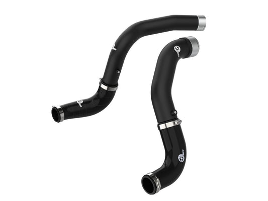 aFe 46-20434-B BladeRunner 3 IN Aluminum Hot and Cold Charge Pipe Kit Black