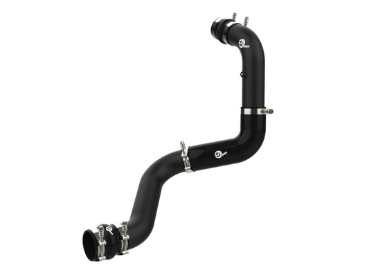 aFe 46-20448-B BladeRunner 3 IN Aluminum Hot Charge Pipe Black