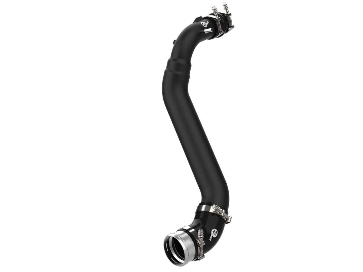 aFe 46-20479-B BladeRunner 3.5 IN to 2.75 IN Aluminum Cold Charge Pipe Black