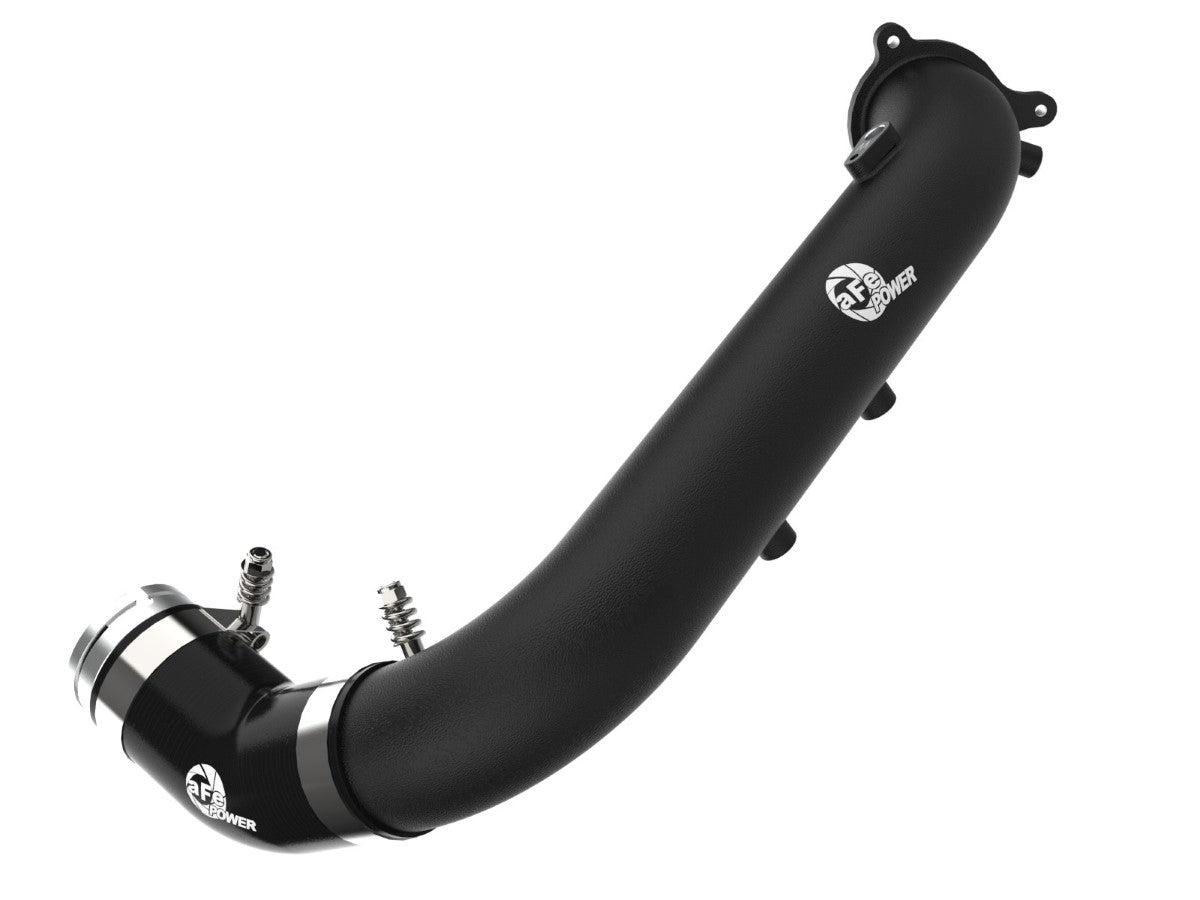 aFe 46-20488-B BladeRunner 2-3/4 IN Aluminum Hot Charge Pipe Black