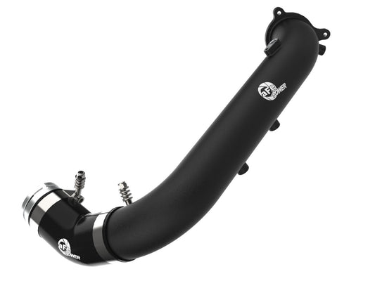 aFe 46-20488-B BladeRunner 2-3/4 IN Aluminum Hot Charge Pipe Black
