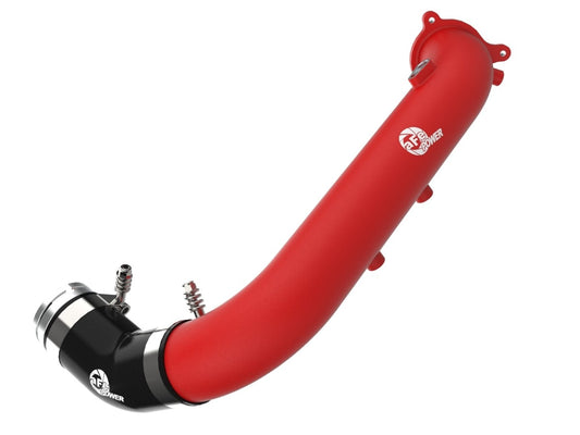 aFe 46-20488-R BladeRunner 2-3/4 IN Aluminum Hot Charge Pipe Red