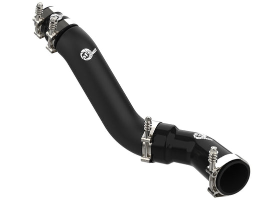 aFe 46-20498-B BladeRunner 3 IN Aluminum Hot Charge Pipe Black