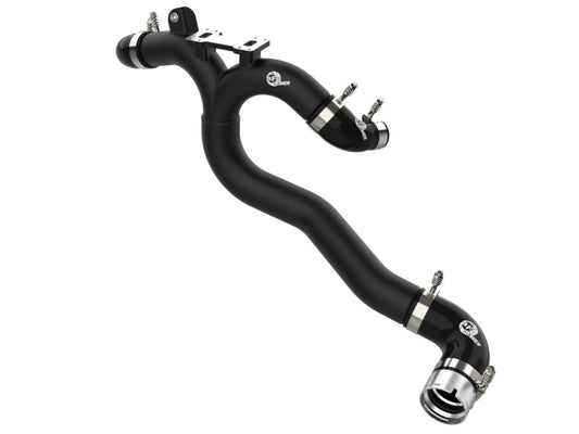 aFe 46-20508-B BladeRunner 2-1/2 IN to 2-3/4 IN Aluminum Hot Charge Pipe Black