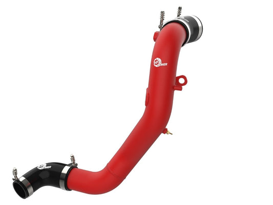 aFe 46-20509-R BladeRunner 3 IN Aluminum Cold Charge Pipe Red