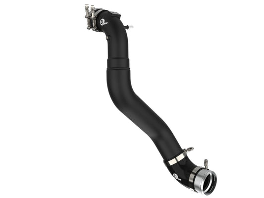 aFe 46-20519-B BladeRunner 3 IN to 3.5 IN Aluminum Cold Charge Pipe Black