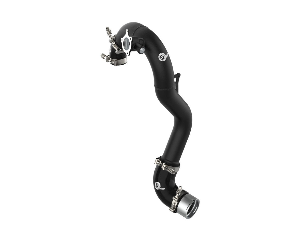 aFe 46-20578-B BladeRunner 2-1/2 IN to 2-3/4 IN Aluminum Hot Charge Pipe Black