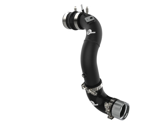 aFe 46-20579-B BladeRunner 3 IN Aluminum Cold Charge Pipe Black
