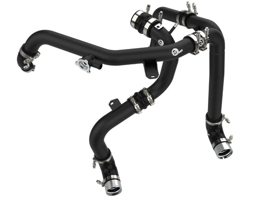 aFe 46-20584-B BladeRunner Aluminum Hot and Cold Charge Pipe Kit Black
