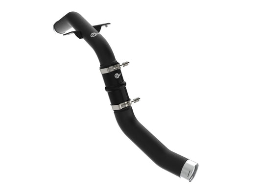 aFe 46-20598-B BladeRunner 2.5 IN to 3 IN Aluminum Hot Charge Pipe Black