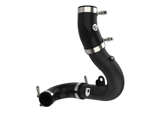 aFe 46-20609-B BladeRunner 2.75 IN Aluminum Cold Charge Pipe Black