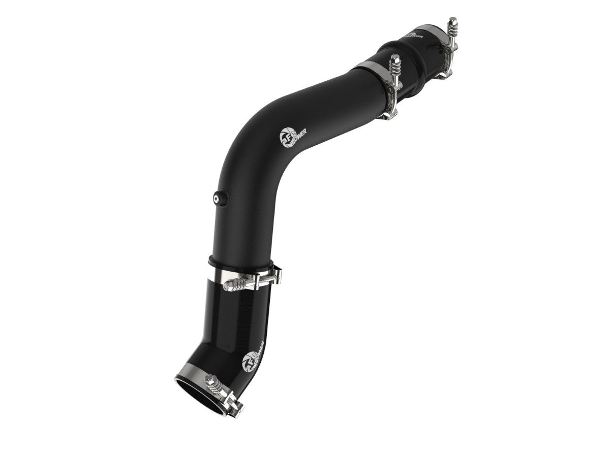 aFe 46-20618-B BladeRunner 3 IN Aluminum Hot Charge Pipe Black