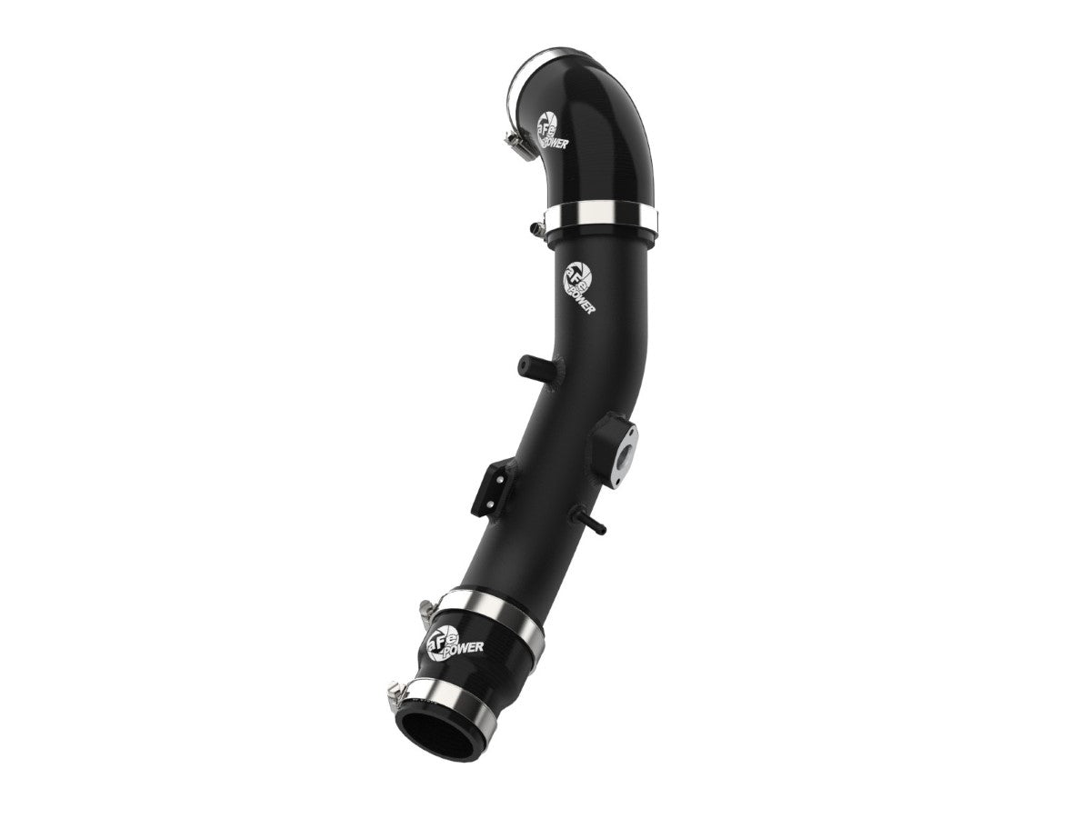 aFe 46-20639-B BladeRunner 2-1/2 IN Aluminum Cold Charge Pipe Black