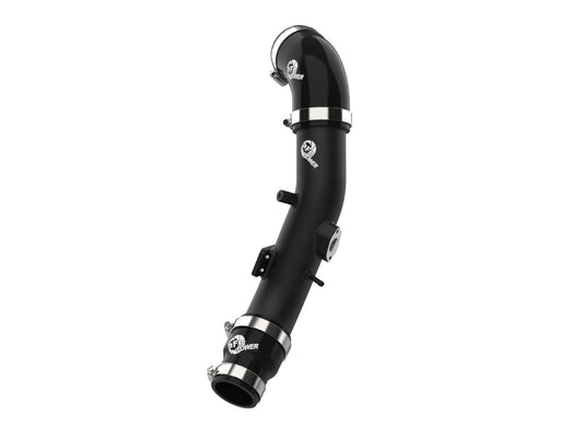 aFe 46-20639-B BladeRunner 2-1/2 IN Aluminum Cold Charge Pipe Black