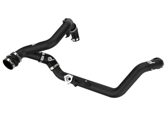aFe 46-20658-B BladeRunner 2-1/4 IN Aluminum Hot Charge Pipe Black