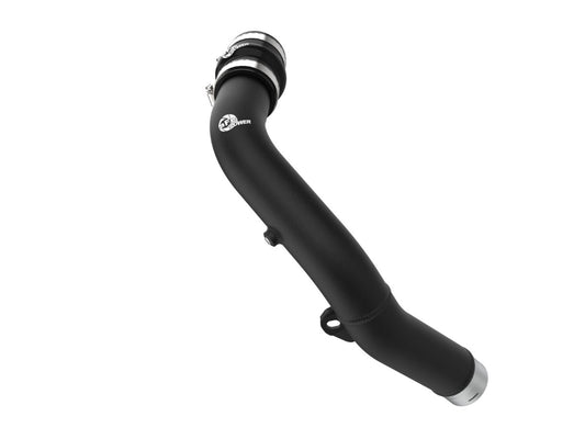 aFe 46-20668-B BladeRunner 2-1/2 IN Aluminum Hot Charge Pipe Black