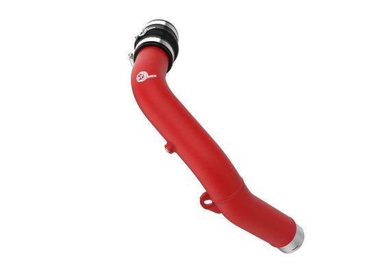 aFe 46-20668-R BladeRunner 2-1/2 IN Aluminum Hot Charge Pipe Red