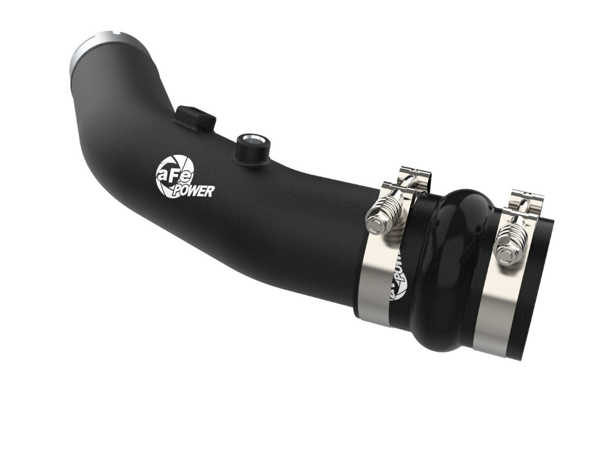 aFe 46-20688-B BladeRunner 3 IN Aluminum Hot Charge Pipe Black