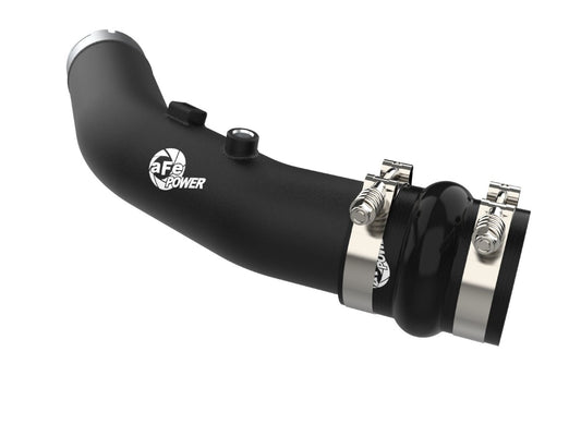 aFe 46-20688-B BladeRunner 3 IN Aluminum Hot Charge Pipe Black