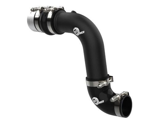 aFe 46-20689-B BladeRunner 3 IN Aluminum Cold Charge Pipe Black