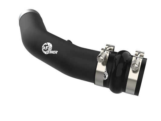 aFe 46-20738-B BladeRunner 3 IN Aluminum Hot Charge Pipe Black