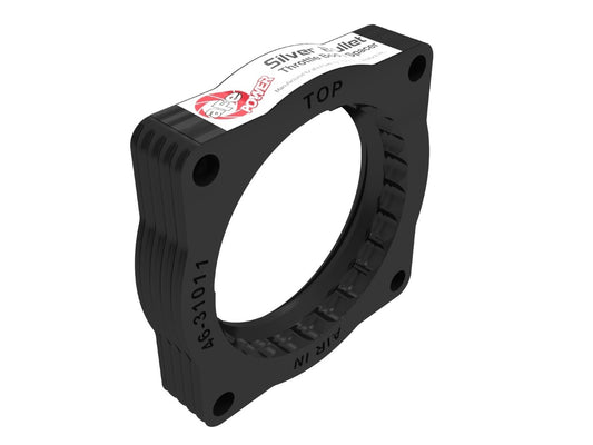 aFe 46-31011 Silver Bullet Throttle Body Spacer - Black