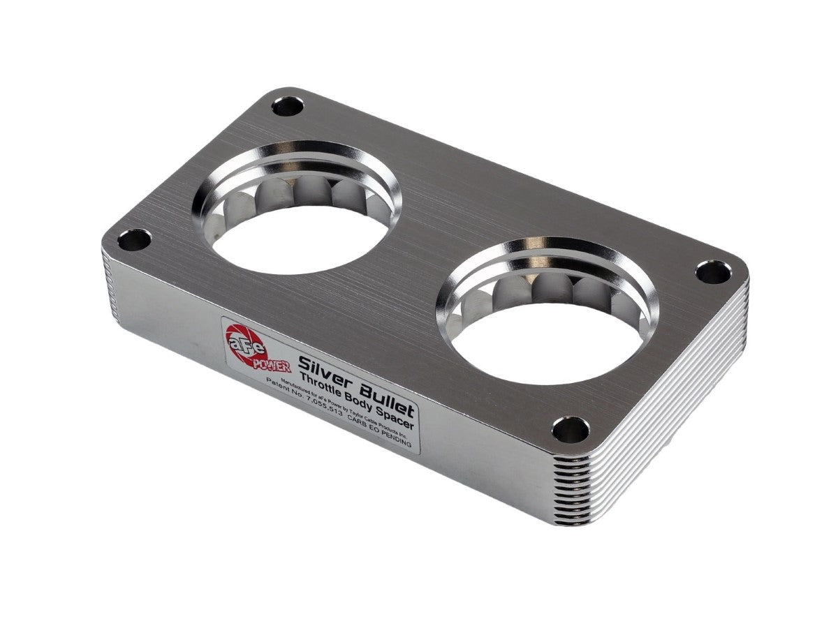 aFe 46-33023 Silver Bullet Throttle Body Spacer - Silver