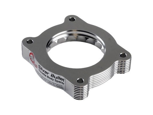 aFe 46-34019 Silver Bullet Throttle Body Spacer - Silver