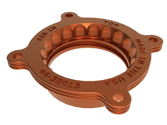 aFe 46-38013 Silver Bullet Throttle Body Spacer Orange