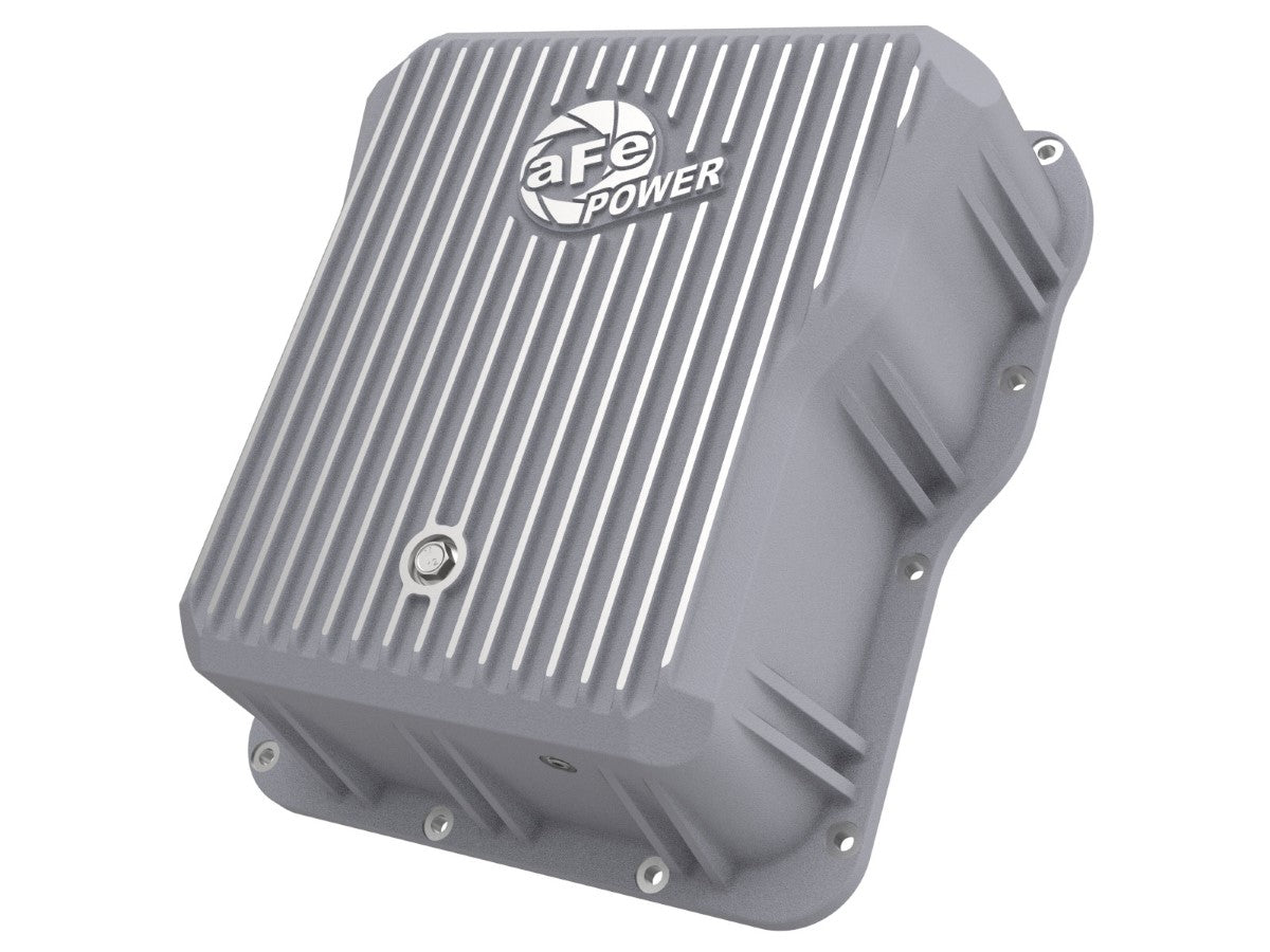aFe 46-70070 aFe POWER Street Series Transmission Pan Raw w/ Machined Fins