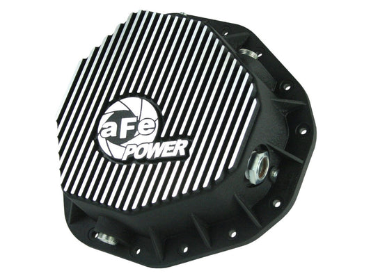 aFe 46-70092 aFe POWER Pro Series Rear Differential Cover Black w/ Machined Fins