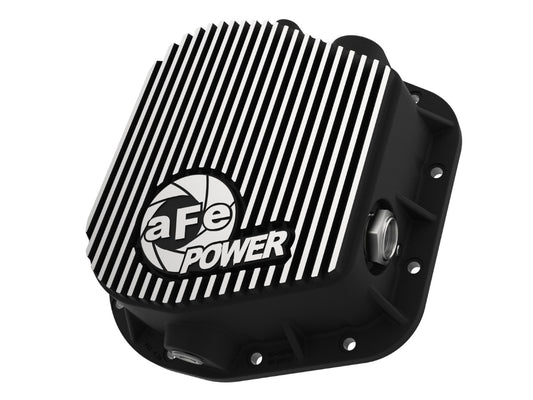 aFe 46-70152 aFe POWER Pro Series Rear Differential Cover Black w/ Machined Fins
