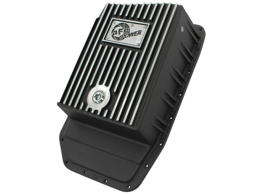 aFe 46-70172 aFe POWER Pro Series Transmission Pan Black w/ Machined Fins