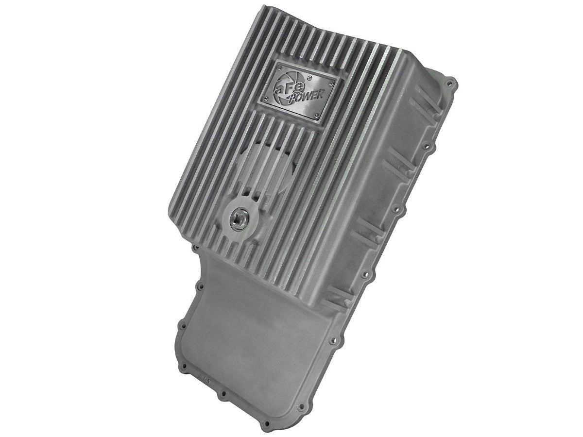 aFe 46-70180 aFe POWER Street Series Transmission Pan Raw w/ Machined Fins