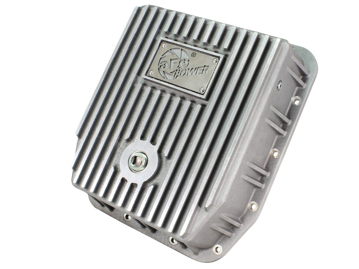 aFe 46-70220 aFe POWER Street Series Transmission Pan Raw w/ Machined Fins