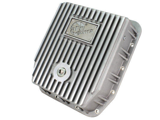 aFe 46-70220 aFe POWER Street Series Transmission Pan Raw w/ Machined Fins