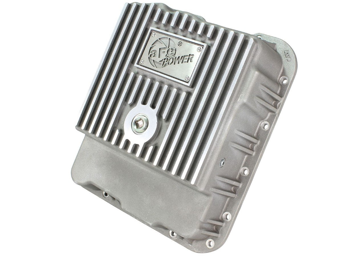 aFe 46-70240 aFe POWER Street Series Transmission Pan Raw w/ Machined Fins