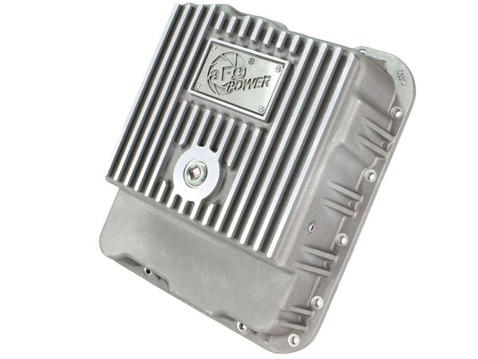 aFe 46-70240 aFe POWER Street Series Transmission Pan Raw w/ Machined Fins
