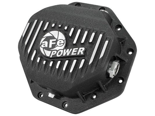 aFe 46-70272 aFe POWER Pro Series Rear Differential Cover Black w/ Machined Fins