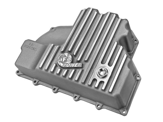 aFe 46-70280 aFe POWER Street Series Engine Oil Pan Raw w/ Machined Fins