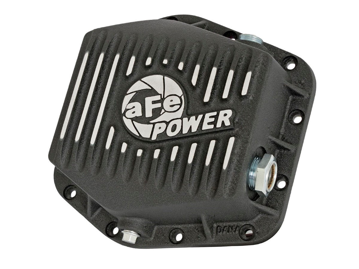 aFe 46-70302 aFe POWER Pro Series Rear Differential Cover Black w/ Machined Fins