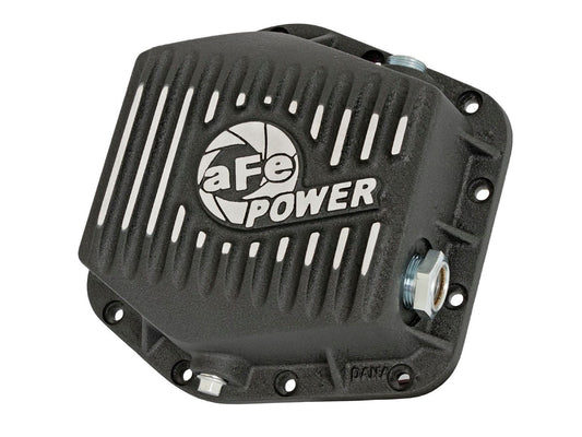 aFe 46-70302 aFe POWER Pro Series Rear Differential Cover Black w/ Machined Fins